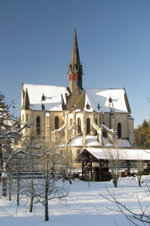 Winterstimmung Abtei Marienstatt